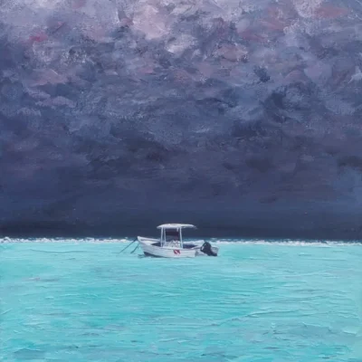 Storm approaching-Julian Brower-Realism