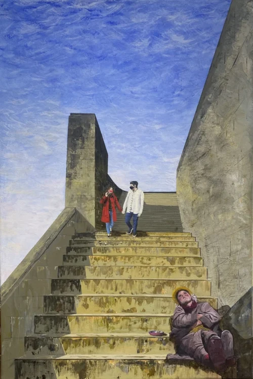 Miles apart in Covid 1-Julian Brower-London