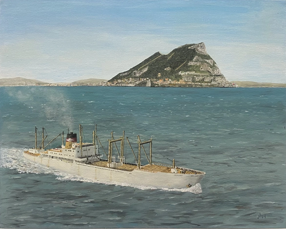 MV Morant at Gibraltar